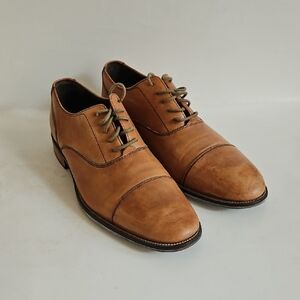 Cole Haan Brown Leather Oxfords